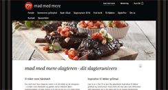 Desktop Screenshot of madmedmere.dk